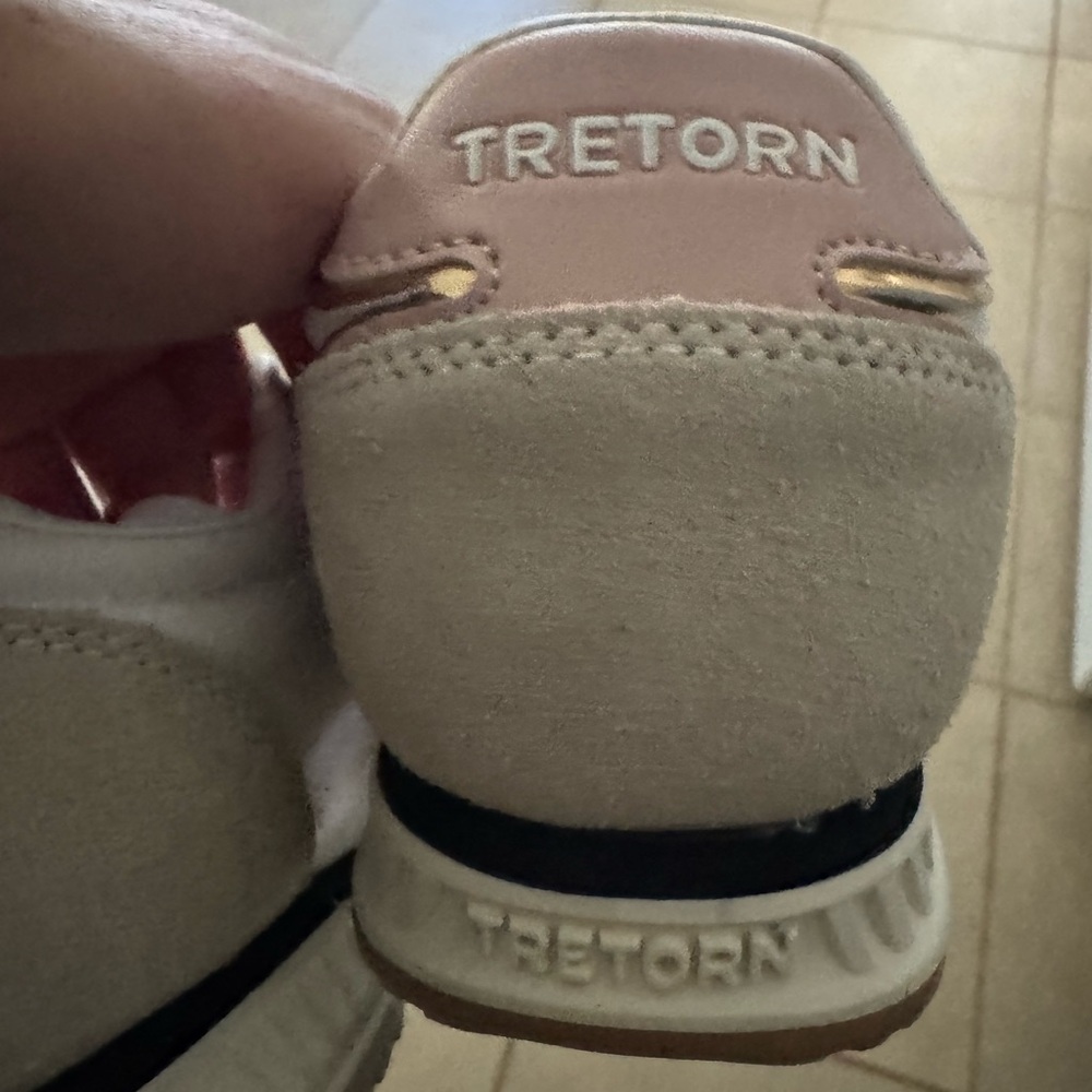 Tretorn Blush and Cream Sneakers - Picture 4 of 4